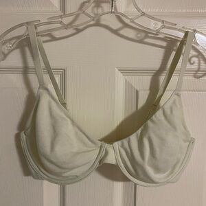 SKIMS Corton Jersey T Shirt Bra 34DD in BONE